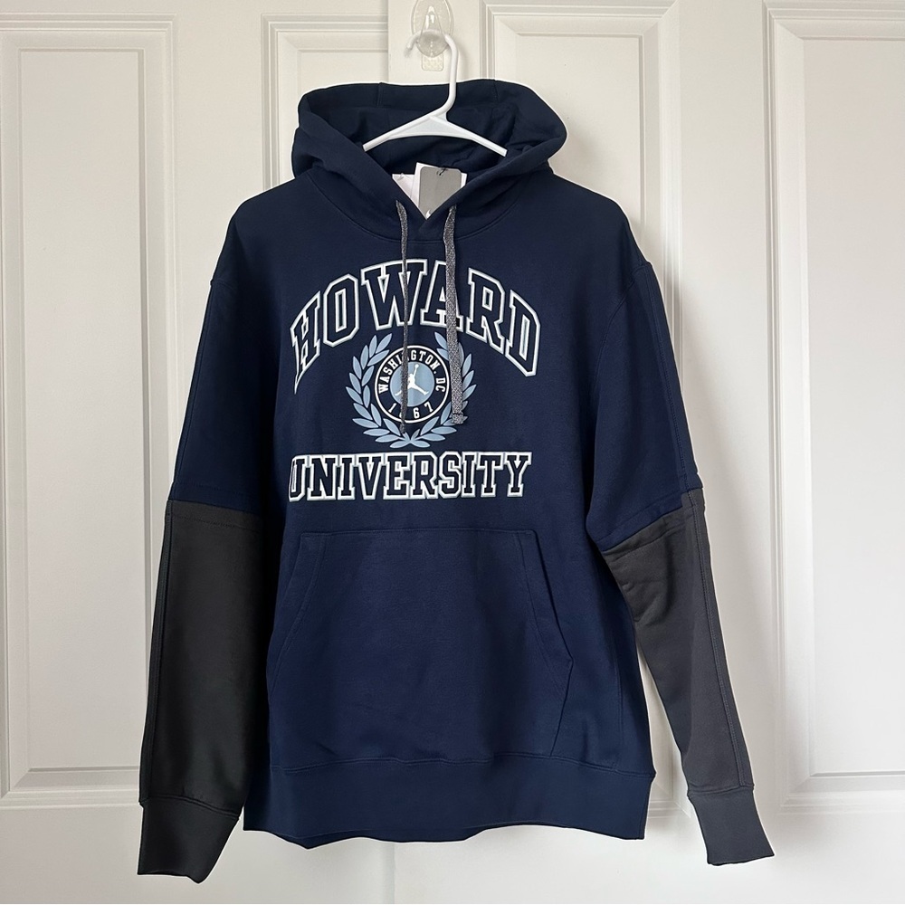 Nike Air Jordan Howard University Player Team Issued M Pullover Hoodie Sweater - Picture 2 of 14